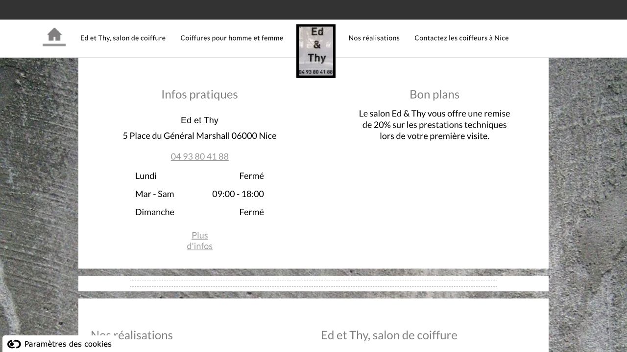 Capture du site de Ed et Thy