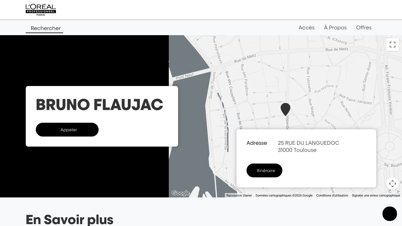 Capture du site de Bruno Flaujac — Languedoc