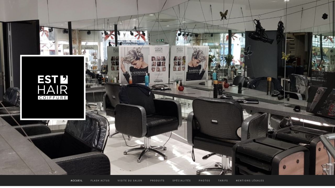 Capture du site de Est’Hair
