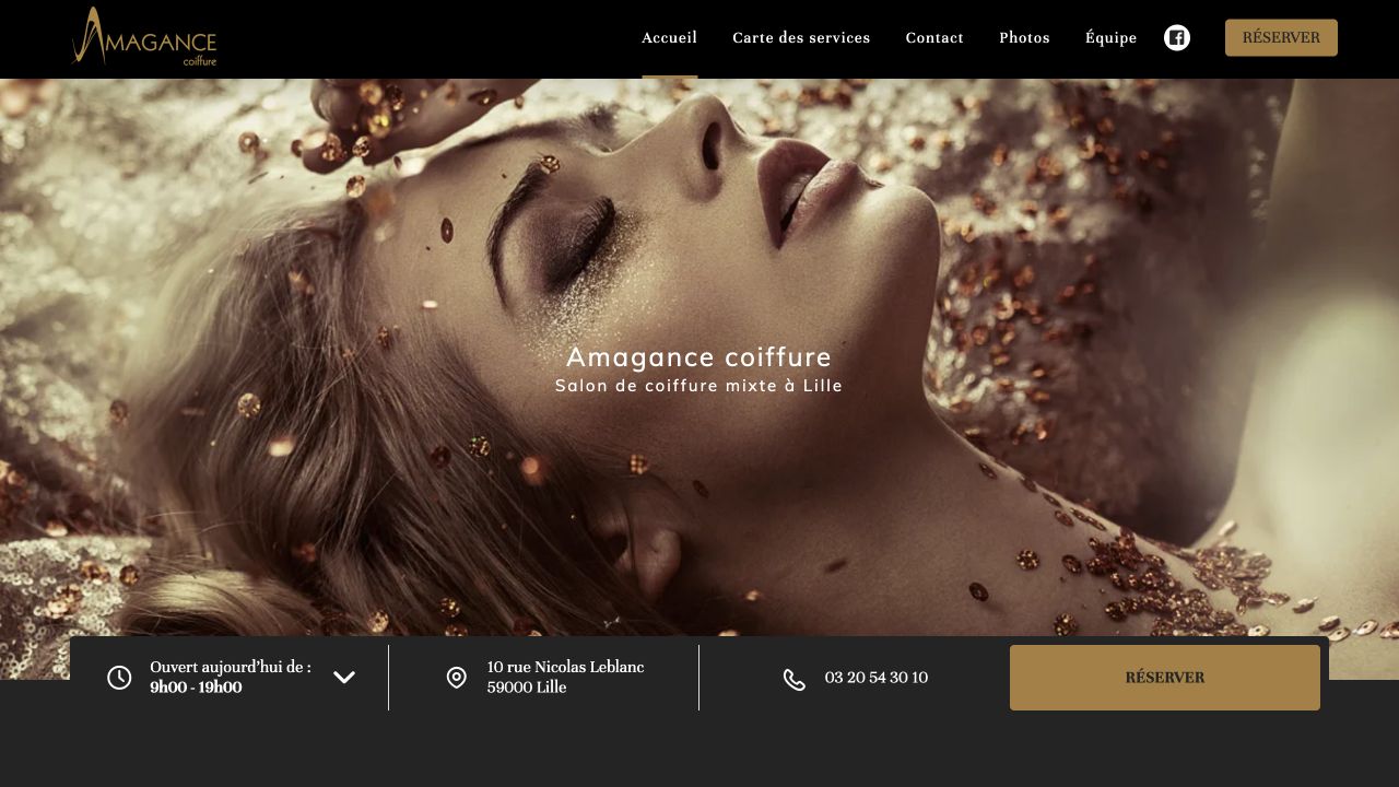 Capture du site de Amagance