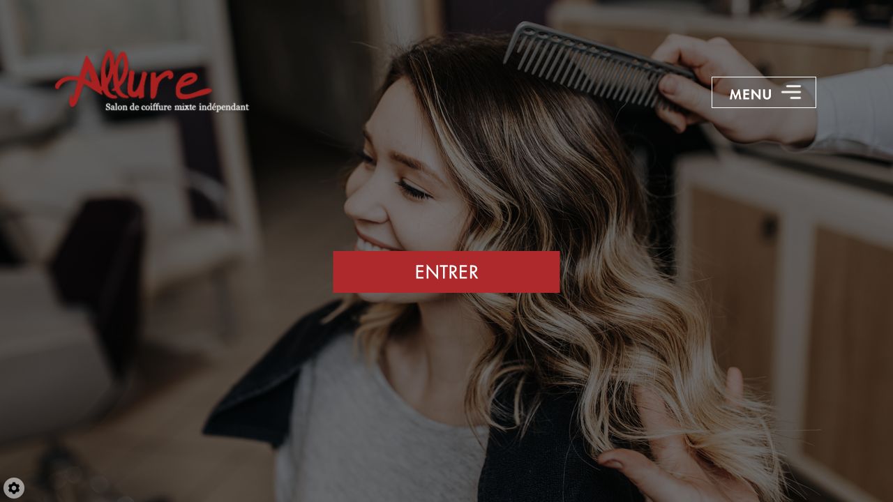 Capture du site de Allure